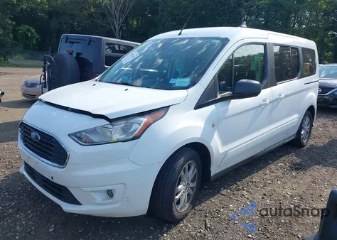 2019 Ford Transit Connect Xlt from USA, damaged, VIN NM0GE9F24K1420559